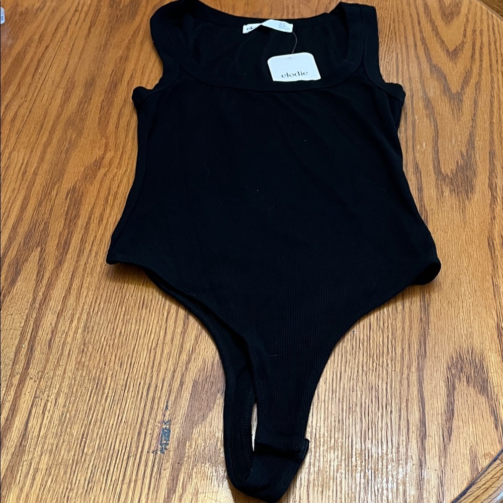 Elodie Black Kids Bodysuit